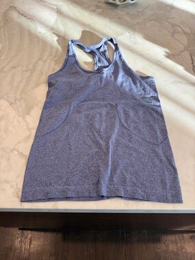 lululemon athletica Heather Periwinkle Racerback Tank